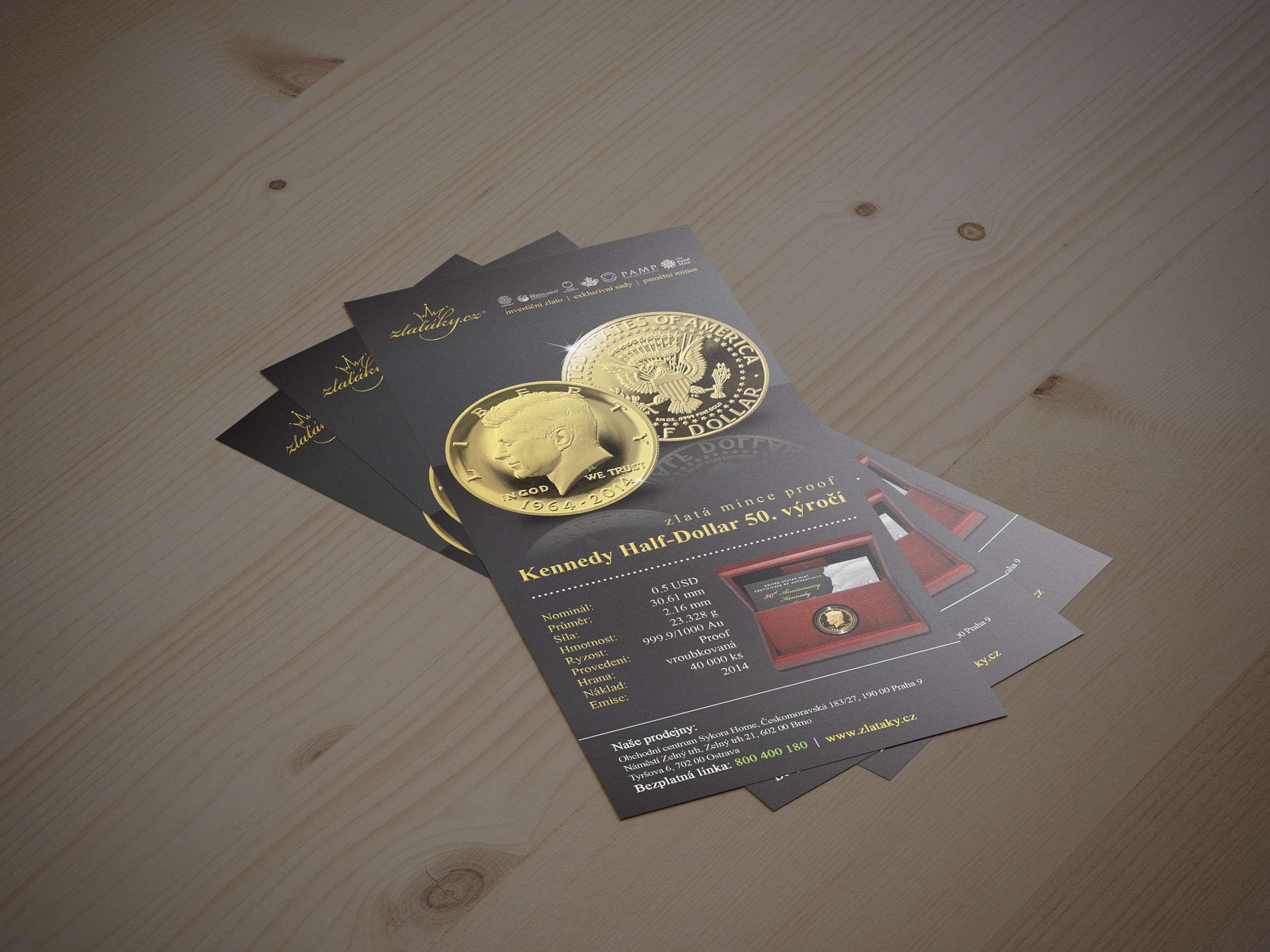 dl letáček zlataky