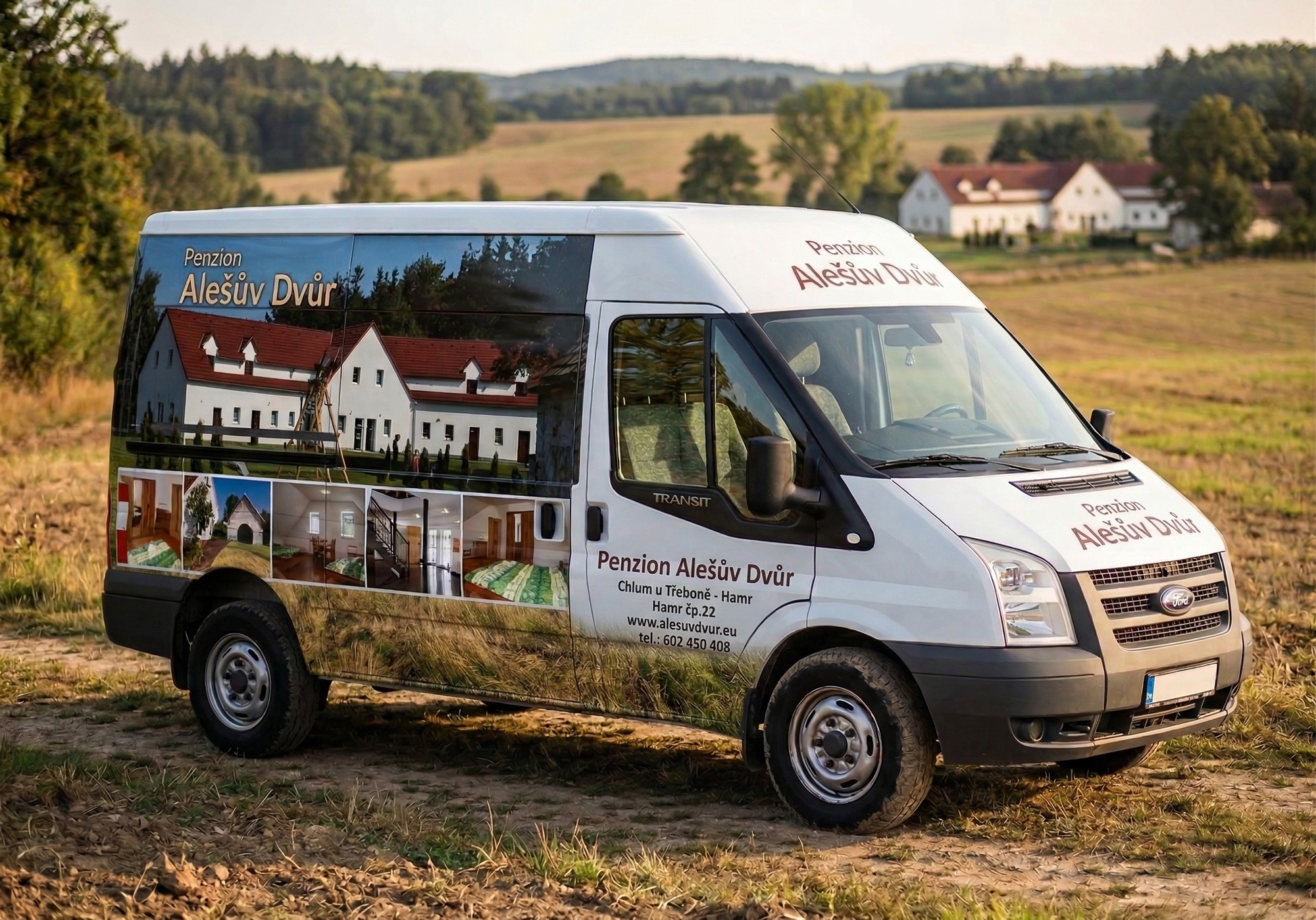 polep dodavka Alešův Dvůr