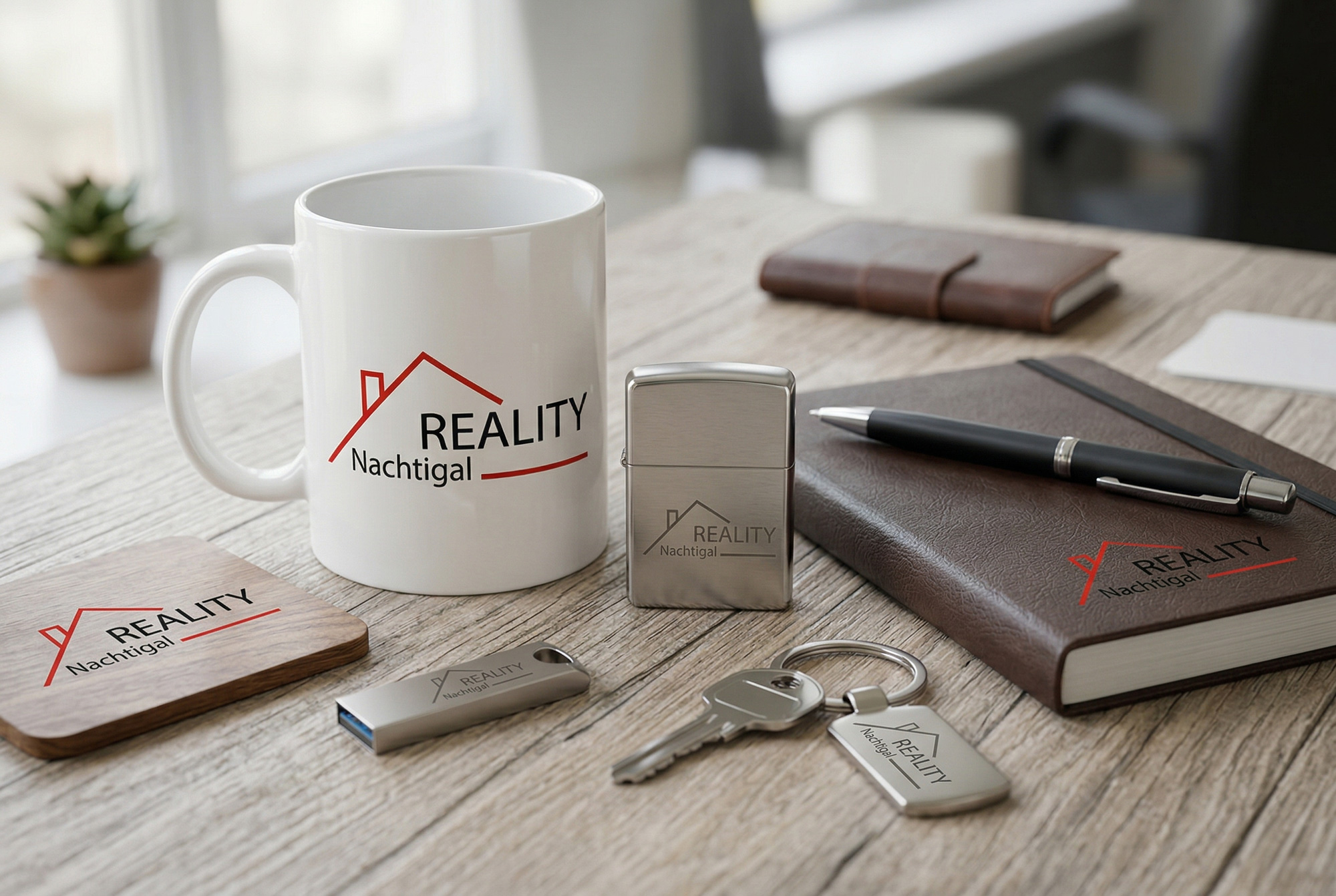 Reality Nachtigal logo vizualizace